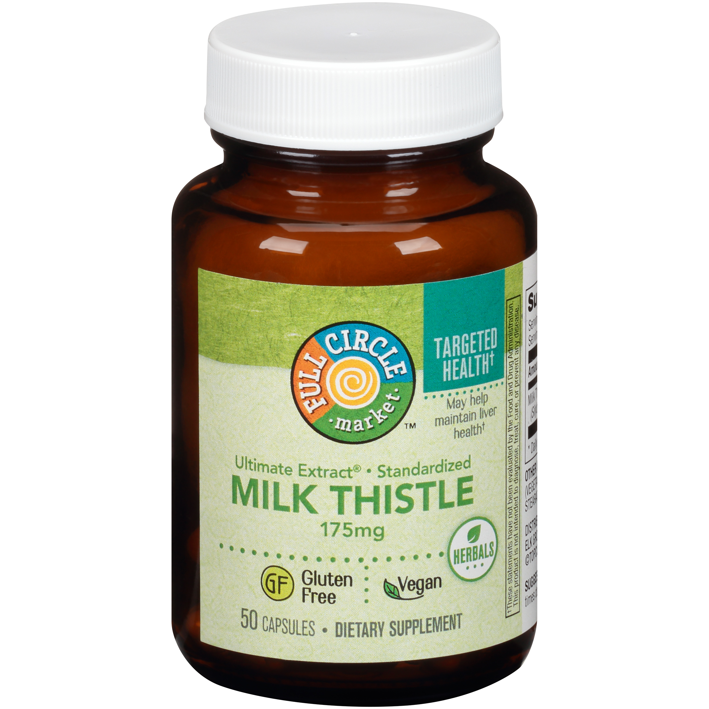 Ultimate Extract - Standardized, Milk Thistle, 175mg, Herbals, Dietary 